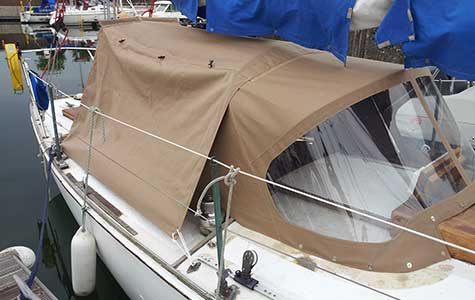 Sprayhood cockpit tents